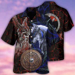 Viking Victory Colorful Life Style - Hawaiian Shirt