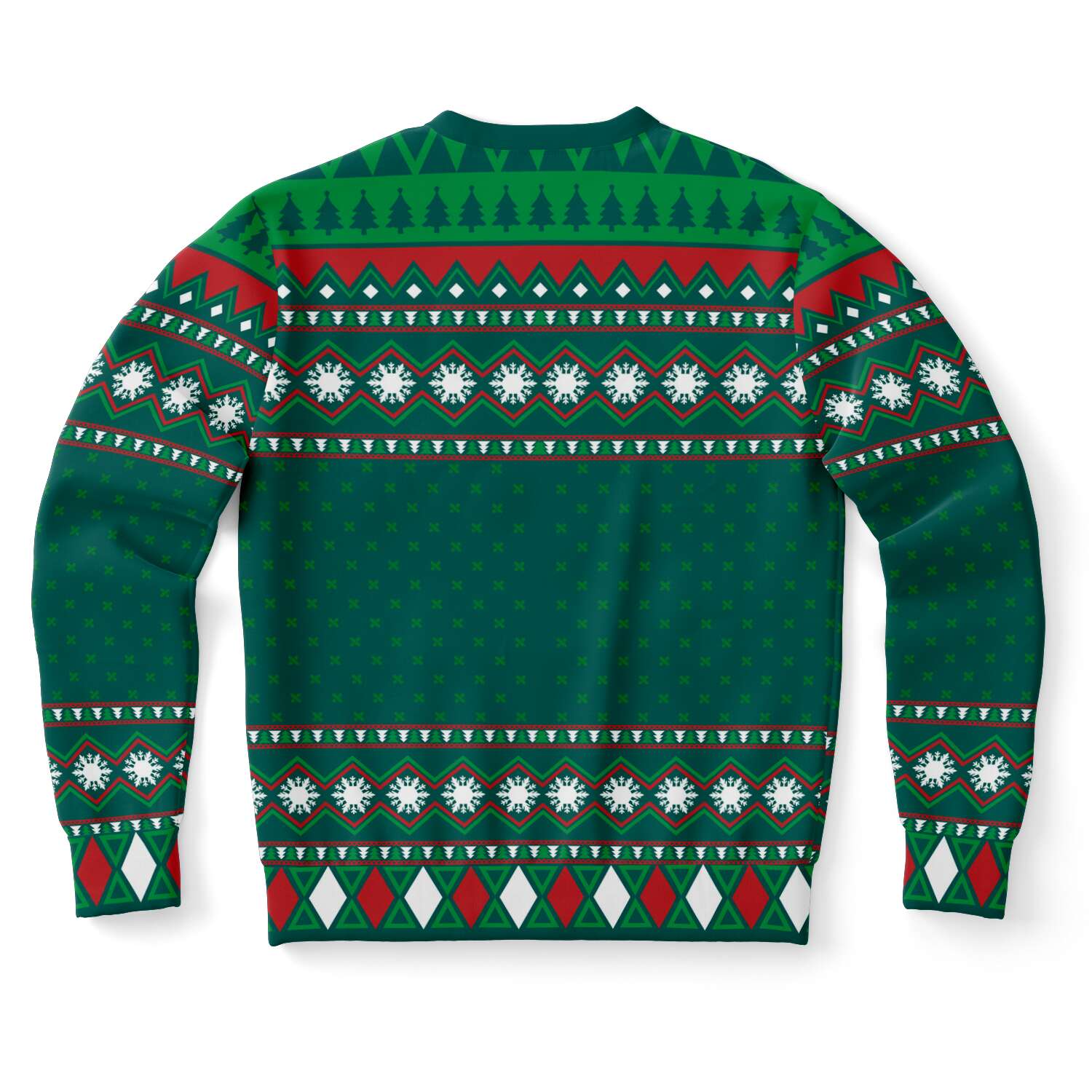 Santa Bowling Ugly Christmas Sweater