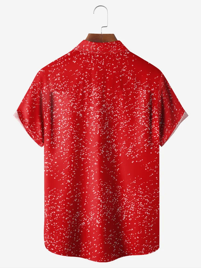 Christmas Dachshund Dog Light Snow - Hawaiian Shirt