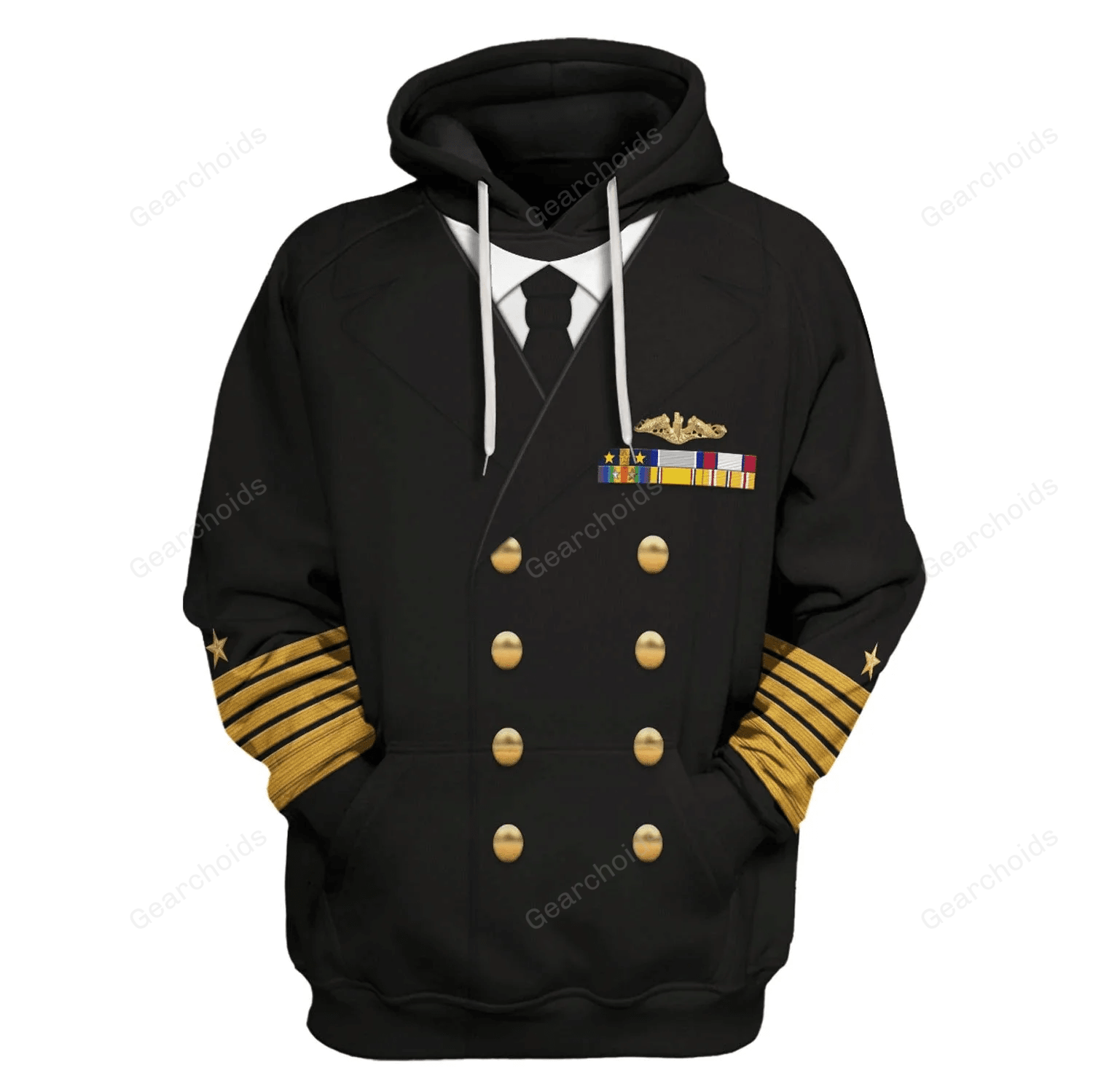 US Navy Fleet Admiral Chester W. Nimitz Costume Hoodie Sweatshirt Sweatpants