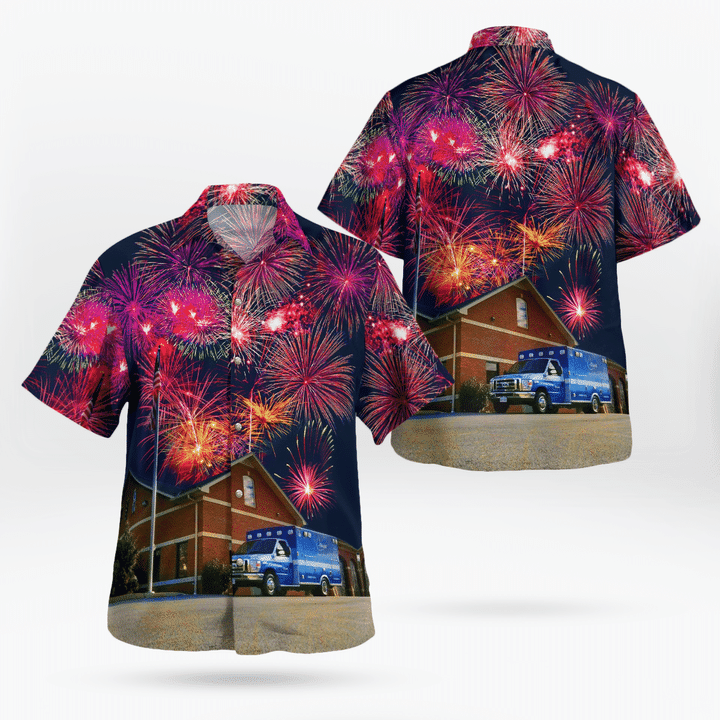 Town Of Abingdon, C-Trans Medical Services - Hawaiian Shirt