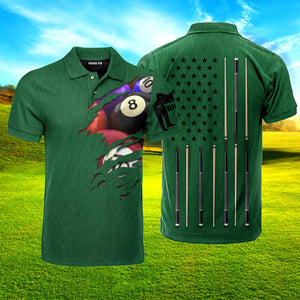 Billiards Polo Shirt For Men