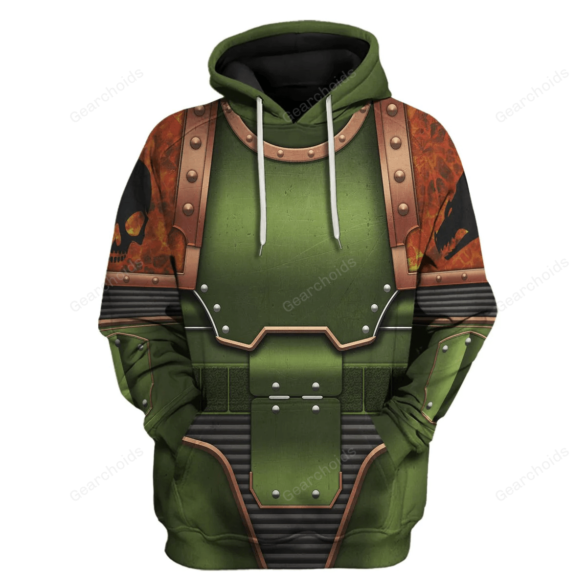 Warhammer Salamanders In Mark III Power Armor - Fandom Hoodie Sweatshirt Sweatpants WHHS171 HSQT4159