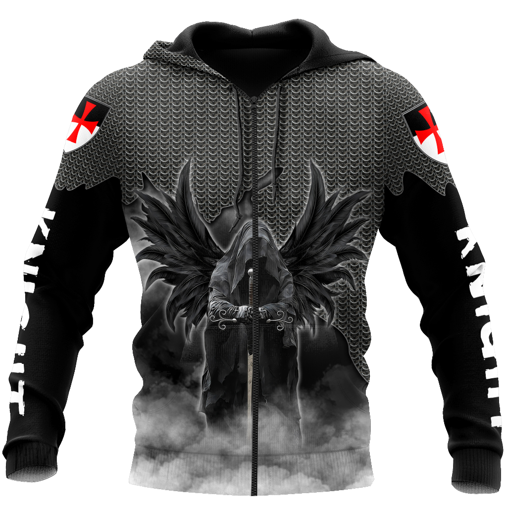 Knight And Wings From The Hell - Hoodie