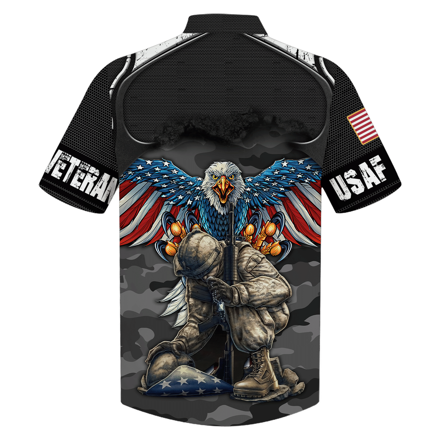 Army U.S.A Force Veteran - Hawaiian Shirt