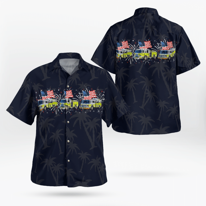 Pennsylvania Fort Washington Fire Company 4Th Of July - Hawaiian Shirt