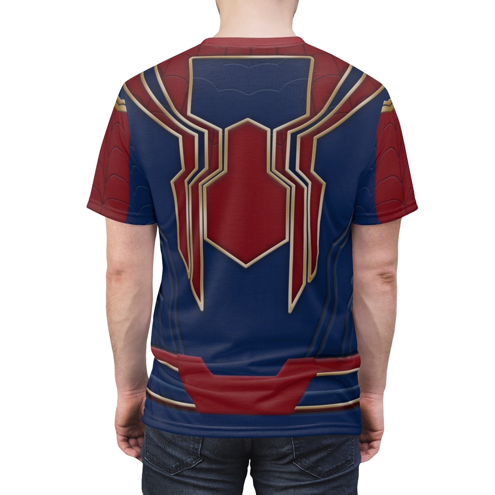 Spider Man Avengers Endgame Costume Cosplay T-shirt For Men