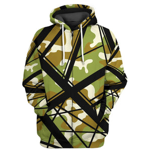 Camo Frankenstrat Strings - Hoodie