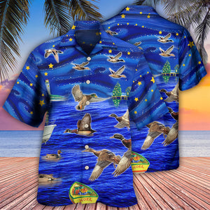 Hunting Duck Lover Amazing Christmas - Gift For Hunting Lovers - Hawaiian Shirt