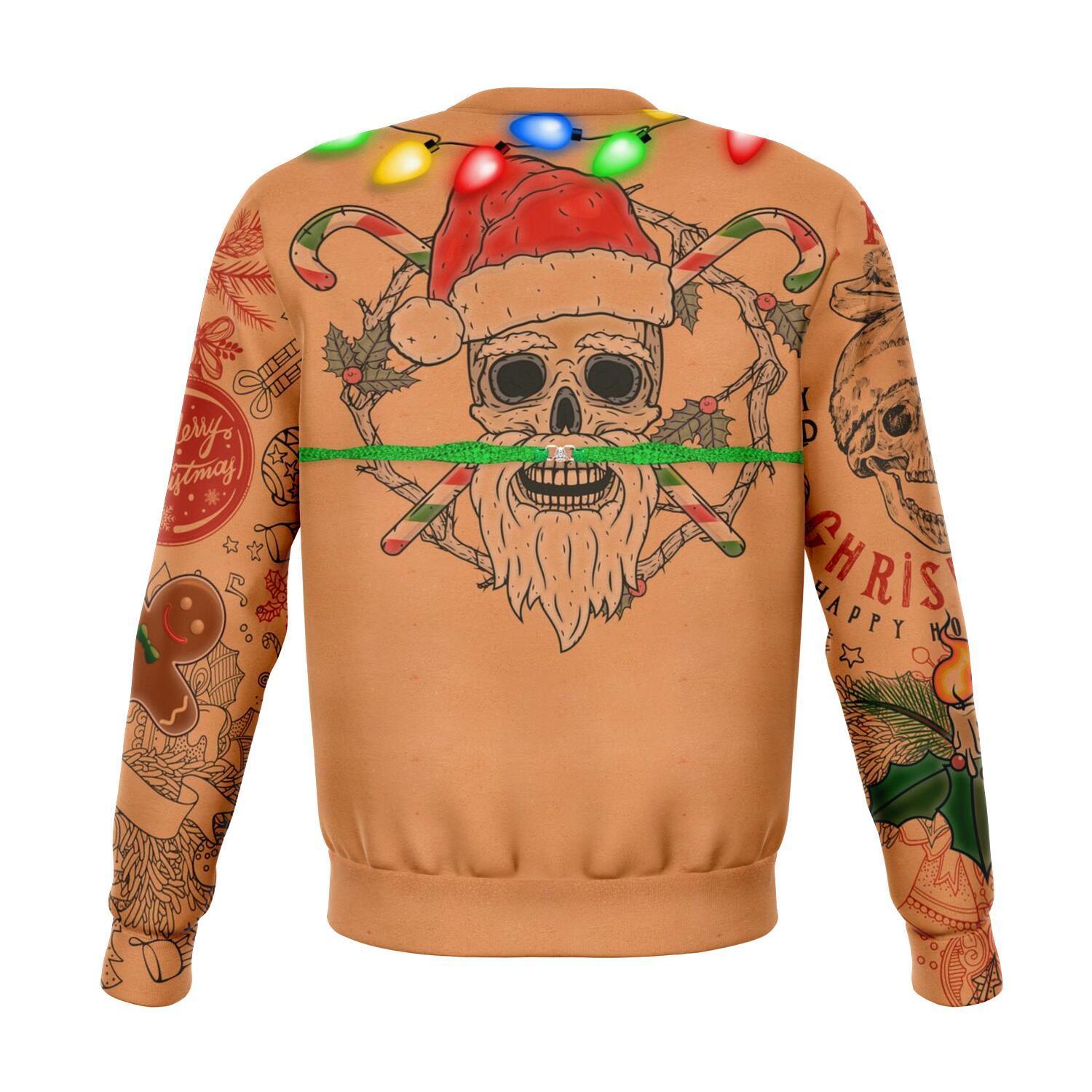 Bikini Xmas Life Tattoo Christmas Ugly Sweater