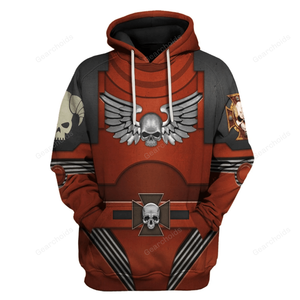 Warhammer Indomitus Pattern Tactical Dreadnought Armour - Fandom Hoodie Sweatshirt Sweatpants