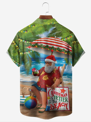 Christmas Is Better At The Beach - For Men And Women - Hawaiian Shirt