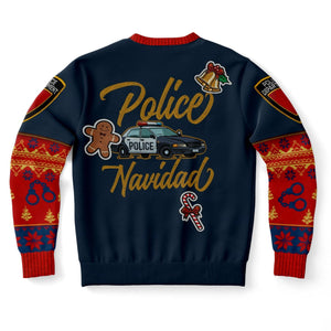 Police Uniform Ugly Christmas Sweater