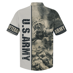 Us Army Veteran In War - Hawaiian Shirt