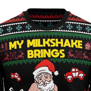 My Milkshake Bring Christmas Ugly Sweater