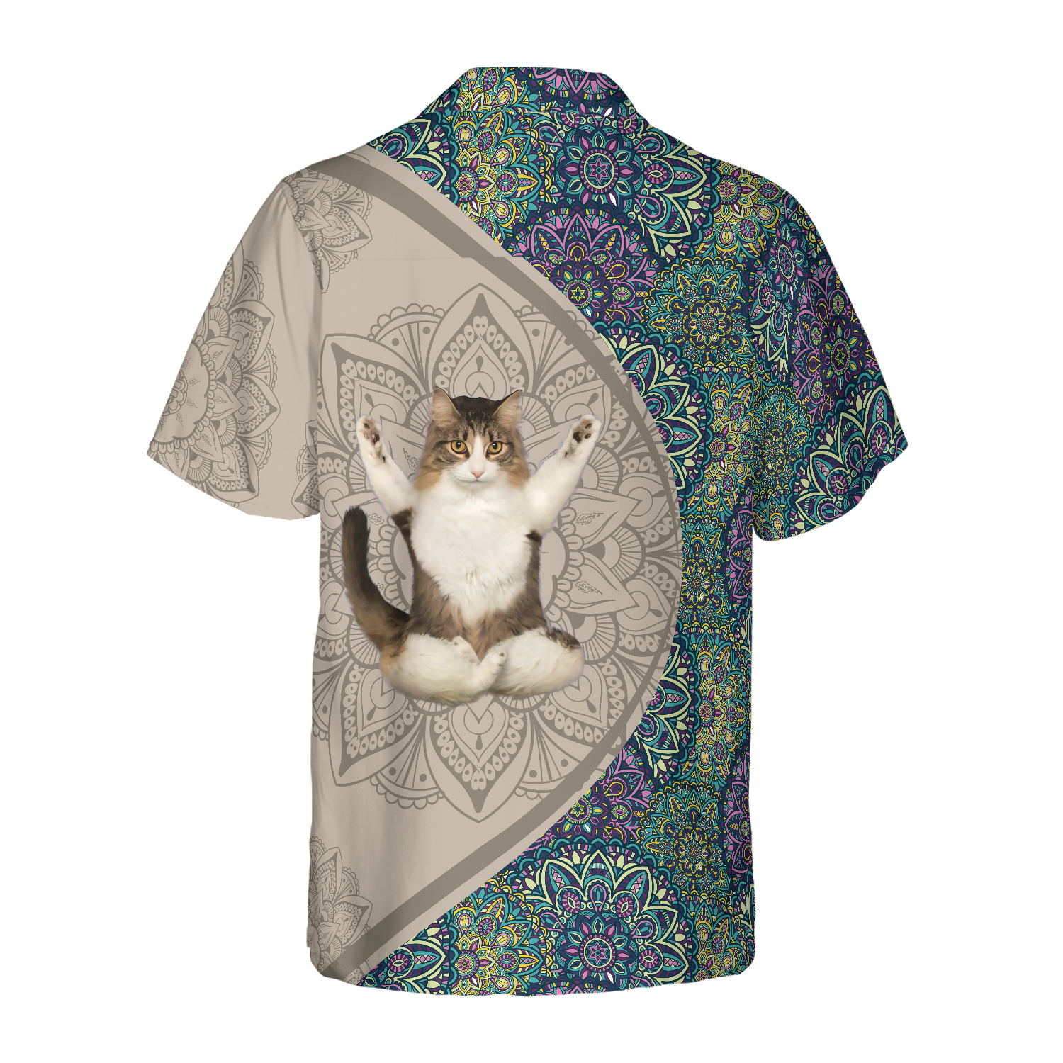 Cat Yoga Hawaiian Shirt