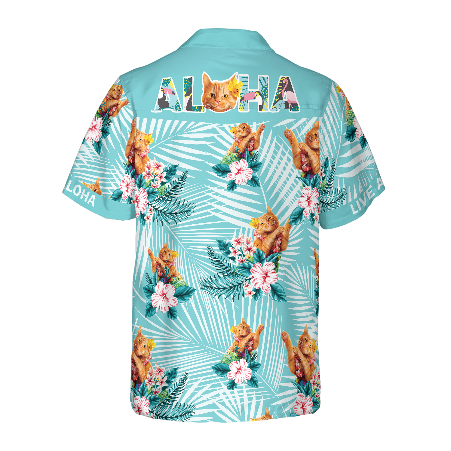 Cat Aloha Hawaiian Shirt