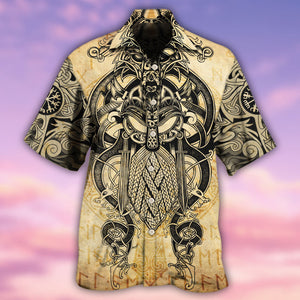 Viking Warrior Blood Pattern Cool Style - Hawaiian Shirt