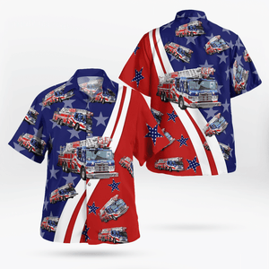 Napa Fire Department 4Th Of July - Hawaiian Shirt