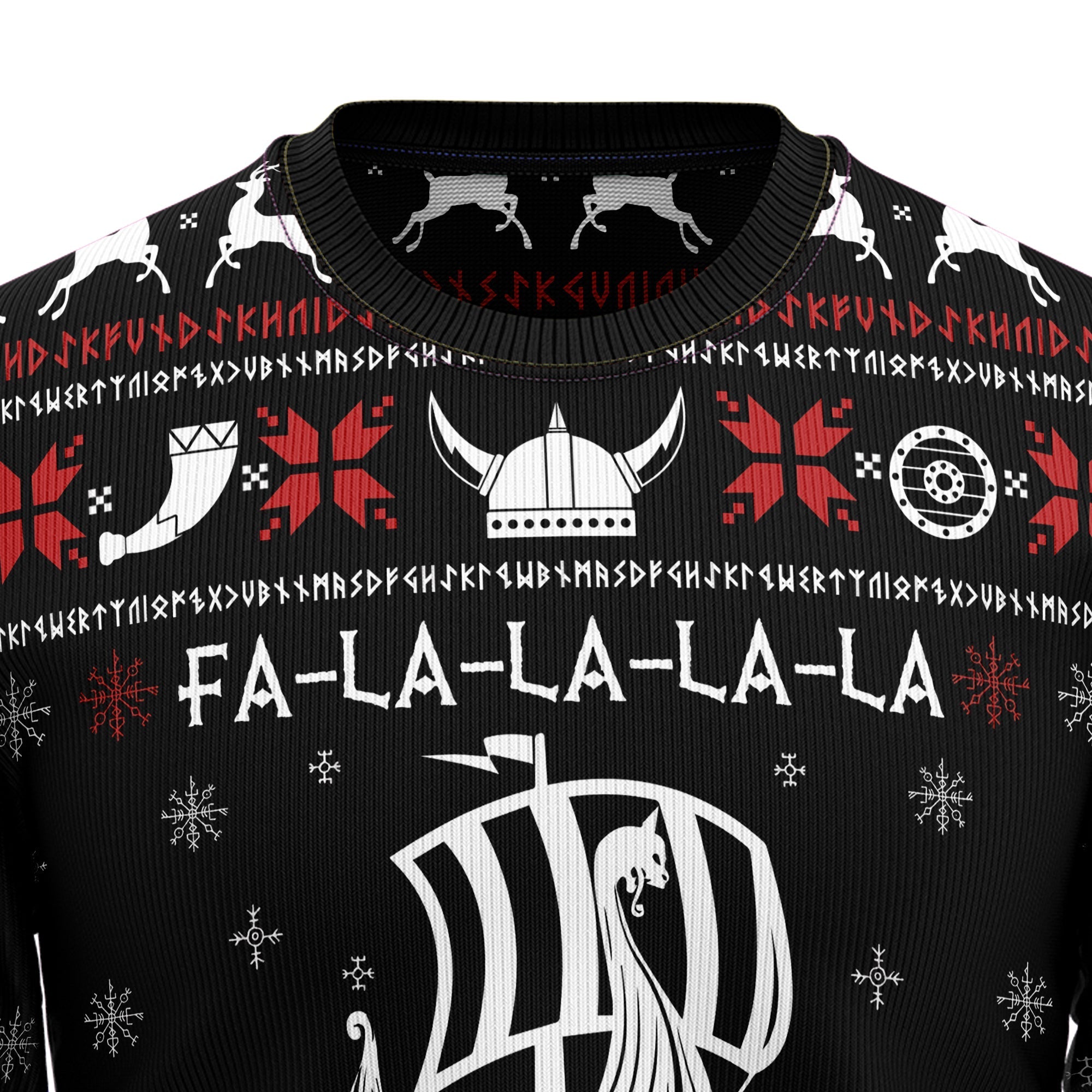 Valhalla Viking Ugly Christmas Sweater