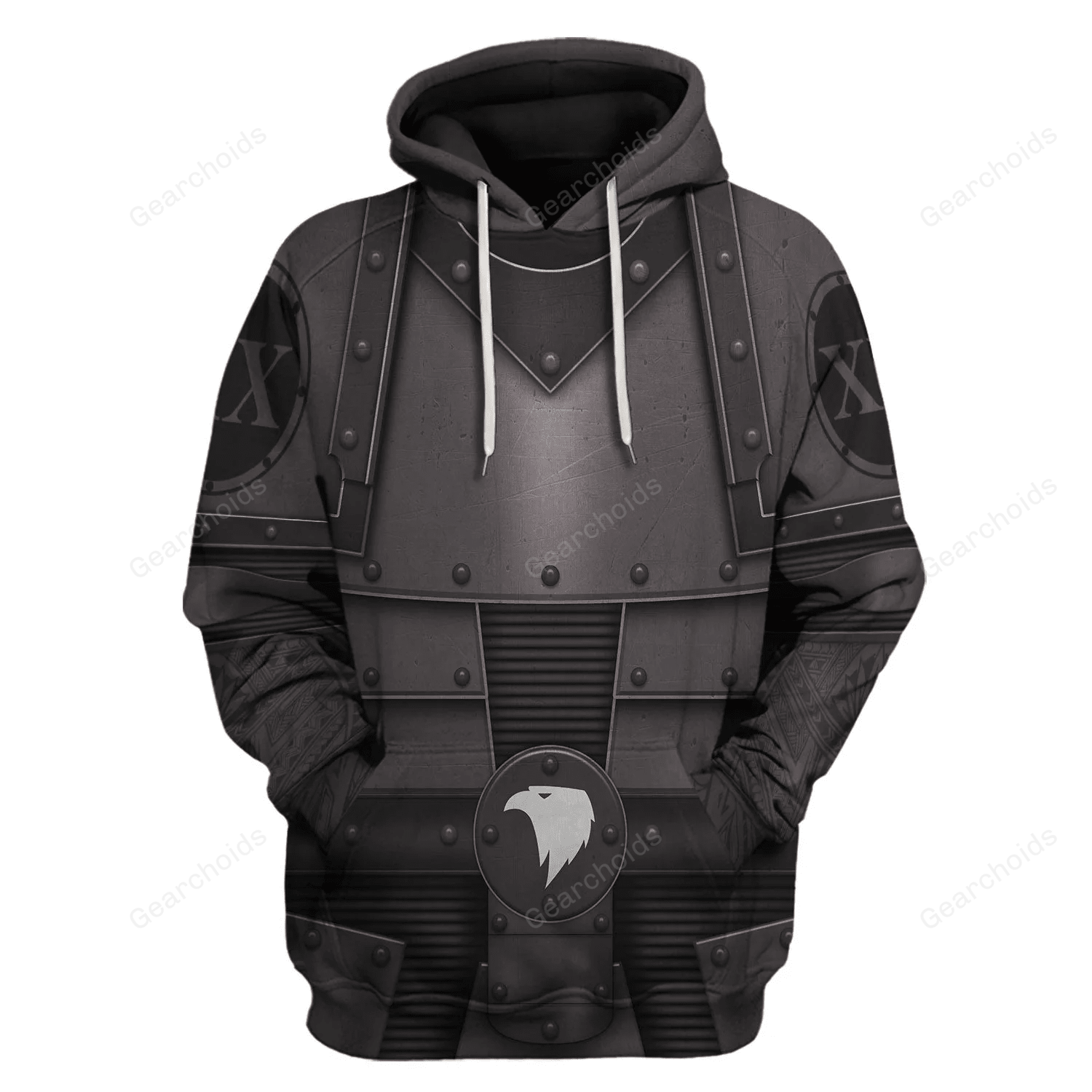 Warhammer Pre-Heresy Raven Guard In Mark II Crusade - Fandom Hoodie Sweatshirt Sweatpants WHHS154 HSQT4146