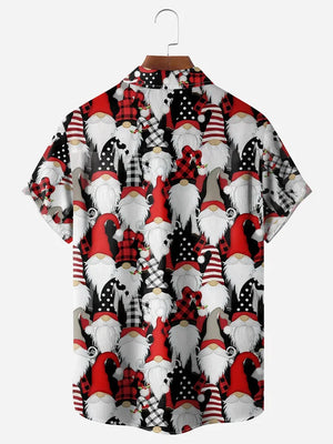 Christmas Gnome With Many Hats - For Men And Women - Hawaiian Shirt