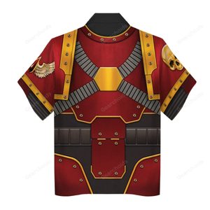 Warhammer Blood Angels IX Captain - Costume Cosplay Hawaiian Shirt WHHS111