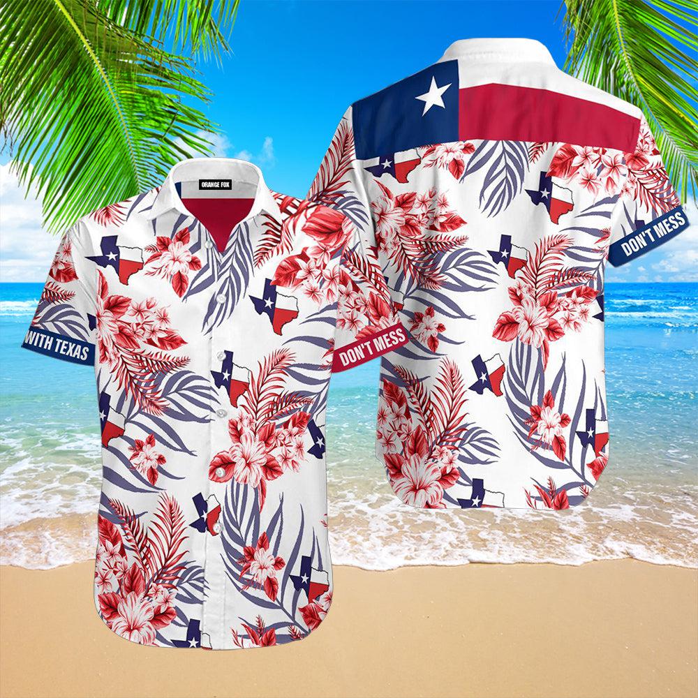 Texas Summer Hawaiian Shirt For Men & Women