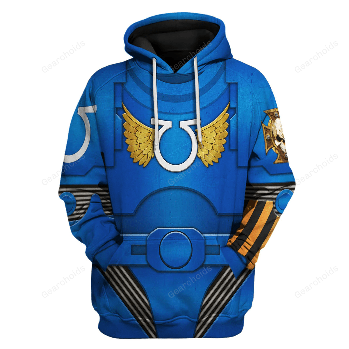 Warhammer Terminator Armor Ultramarines - Fandom Hoodie Sweatshirt Sweatpants WHHS141 HSQT4135