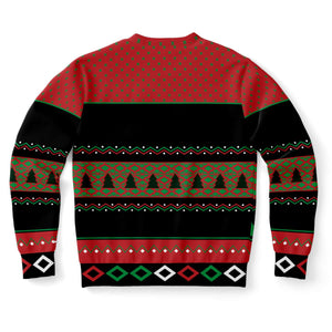 Dreaming Of A White And Red Christmas Wine Lover Ugly Sweater