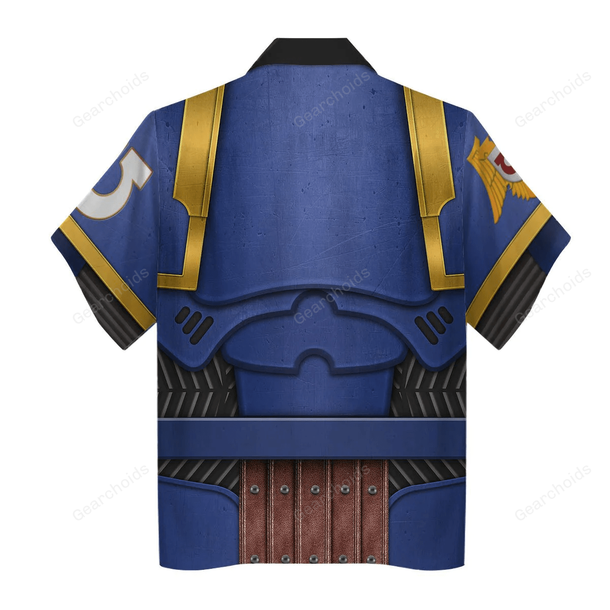 Warhammer Ultramarines Captain - Costume Cosplay Hawaiian Shirt WHHS146