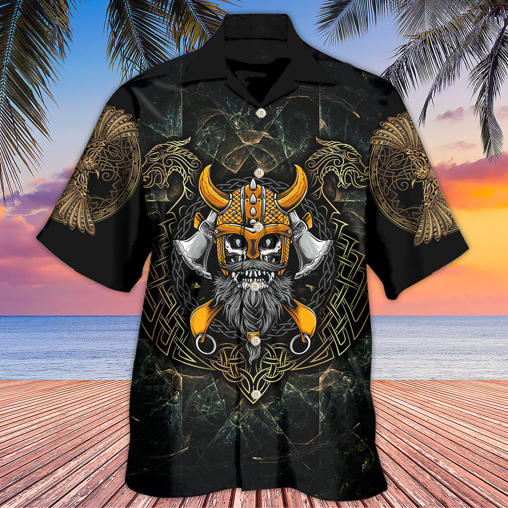 Viking Skull King Darkness - Gift For Men And Women - Hawaiian Shirt