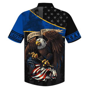 Veteran Army Some Gave All Eagle - Hawaiian Shirt