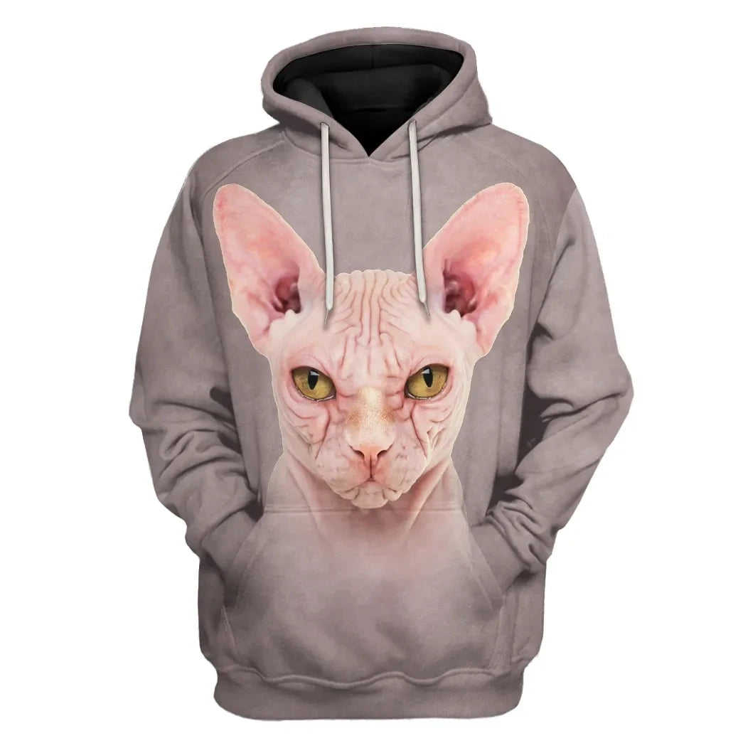 Sphynx Cat Costume Cosplay - Hoodie