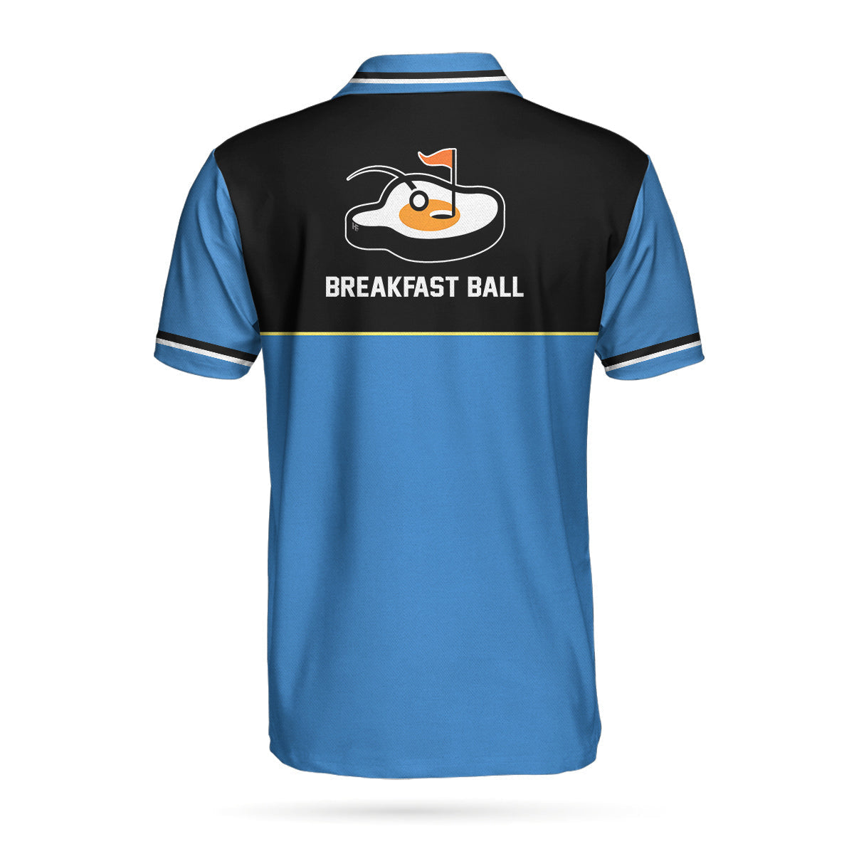 Breakfast Ball Steak Golf Hole And Flag Best Golf Polo Shirt For Men