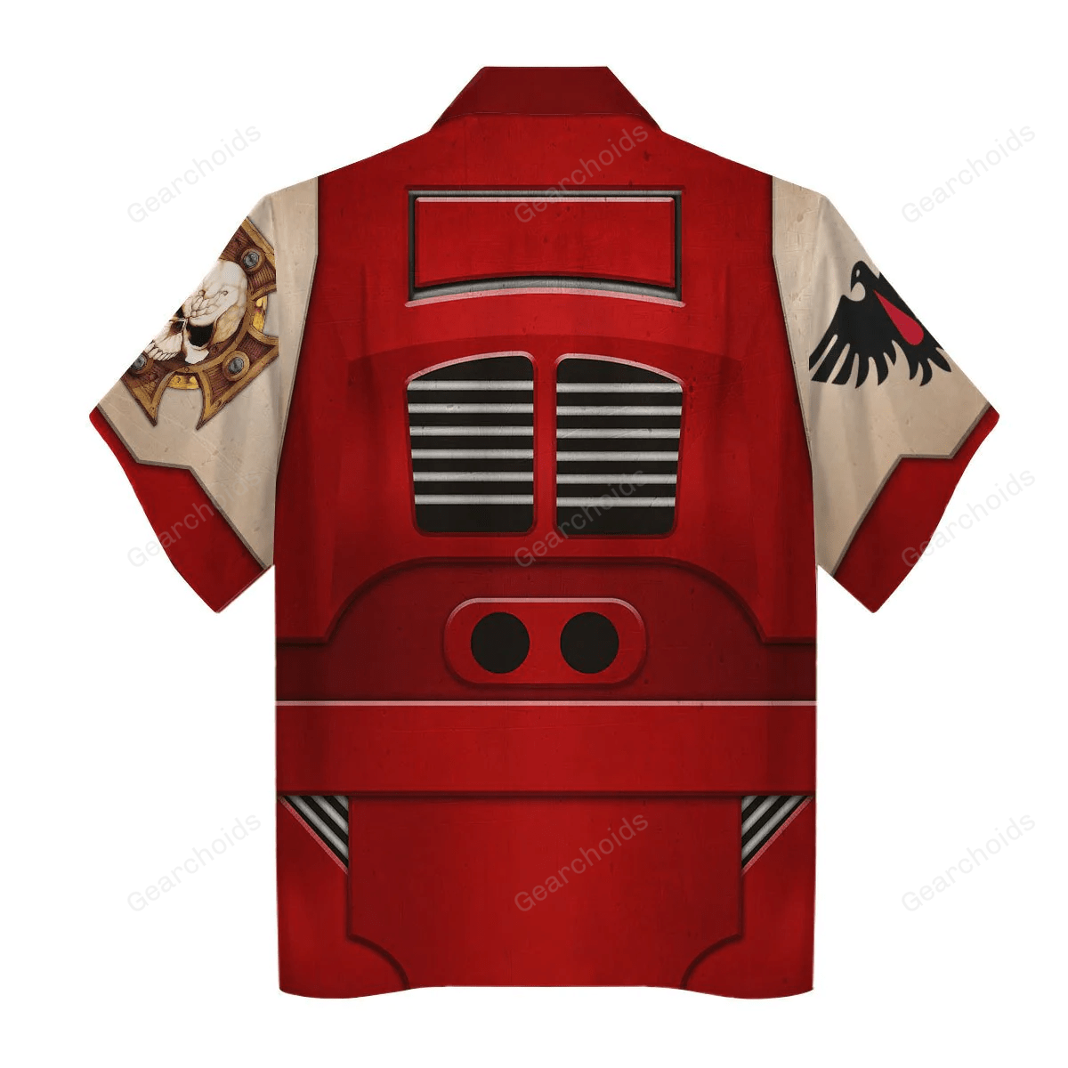 Warhammer Terminator Armor Blood Ravens - Costume Cosplay Hawaiian Shirt WHHS142