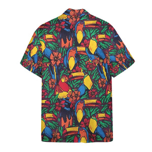 Parrots And Toucans Ace Ventura Pet Detective - Costum Cosplay Hawaiian Shirt