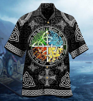 Viking Sign My Blood - Gift For Men And Women - Hawaiian Shirt