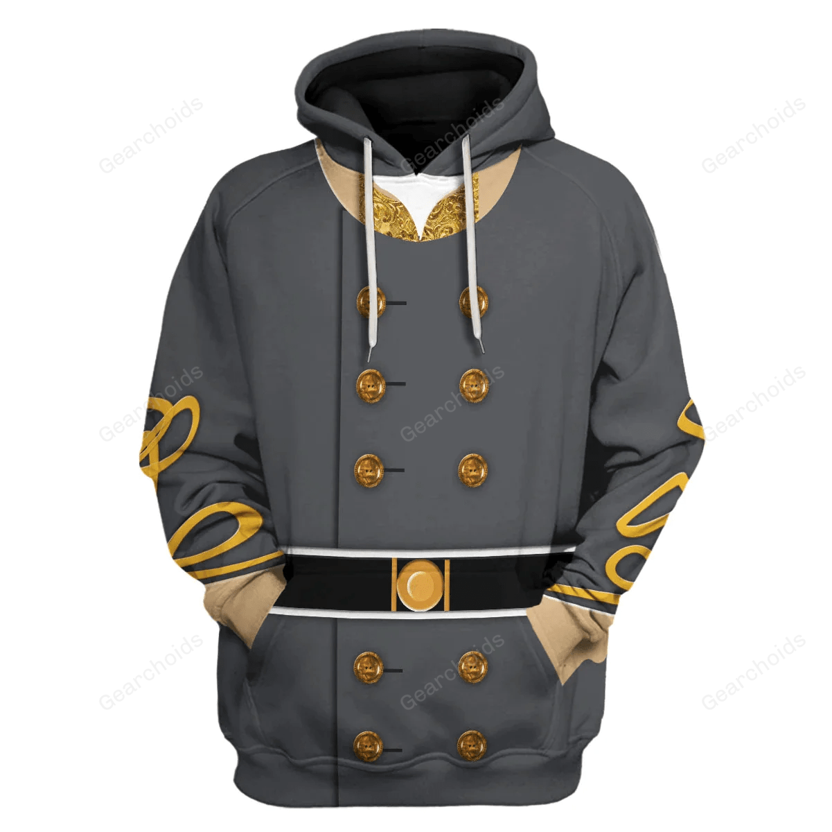 Avis89 General Thomas Stonewall Jackson Costume - Hoodie Sweatshirt Sweatpants