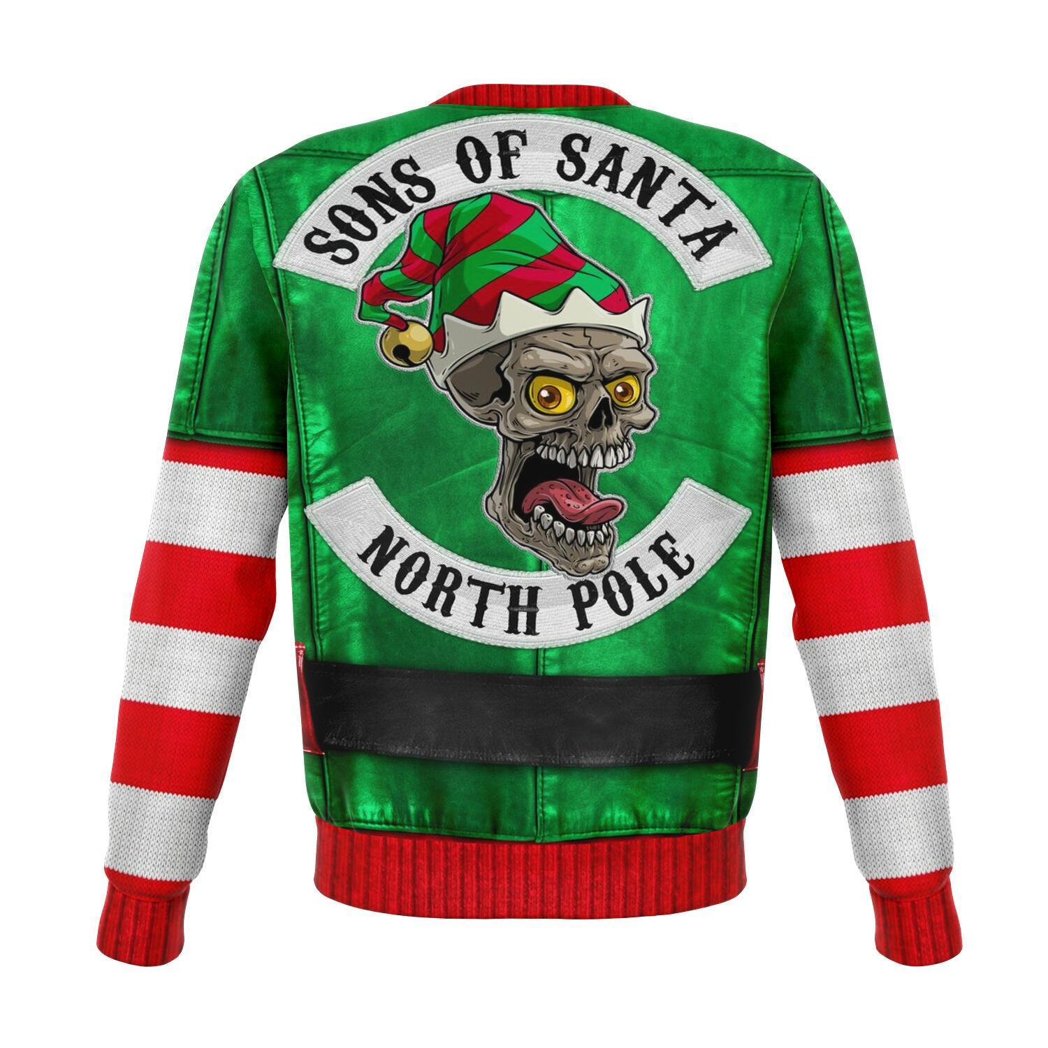 Son Of Santa North Pole Christmas Ugly Sweater