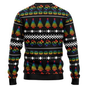 Christmas LGBT Whiskey Straight Ugly Sweater