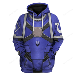 Warhammer Pre-Heresy Ultramarines In Mark IV Maximus Power Armor - Fandom Hoodie Sweatshirt Sweatpants WHHS186 HSQT4172