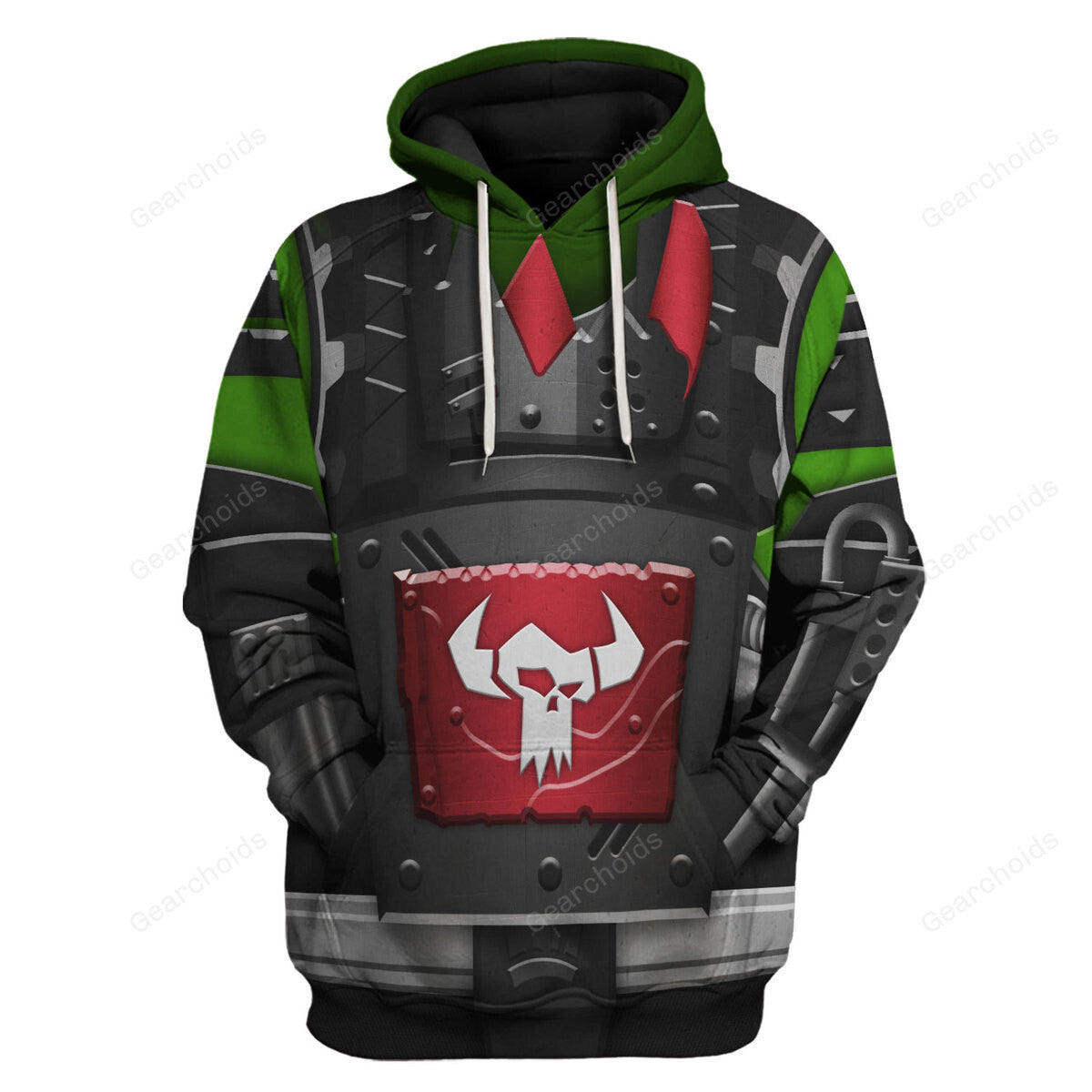 Warhammer Ork Meganob with Shoota Mega Action - Fandom Hoodie Sweatshirt Sweatpants