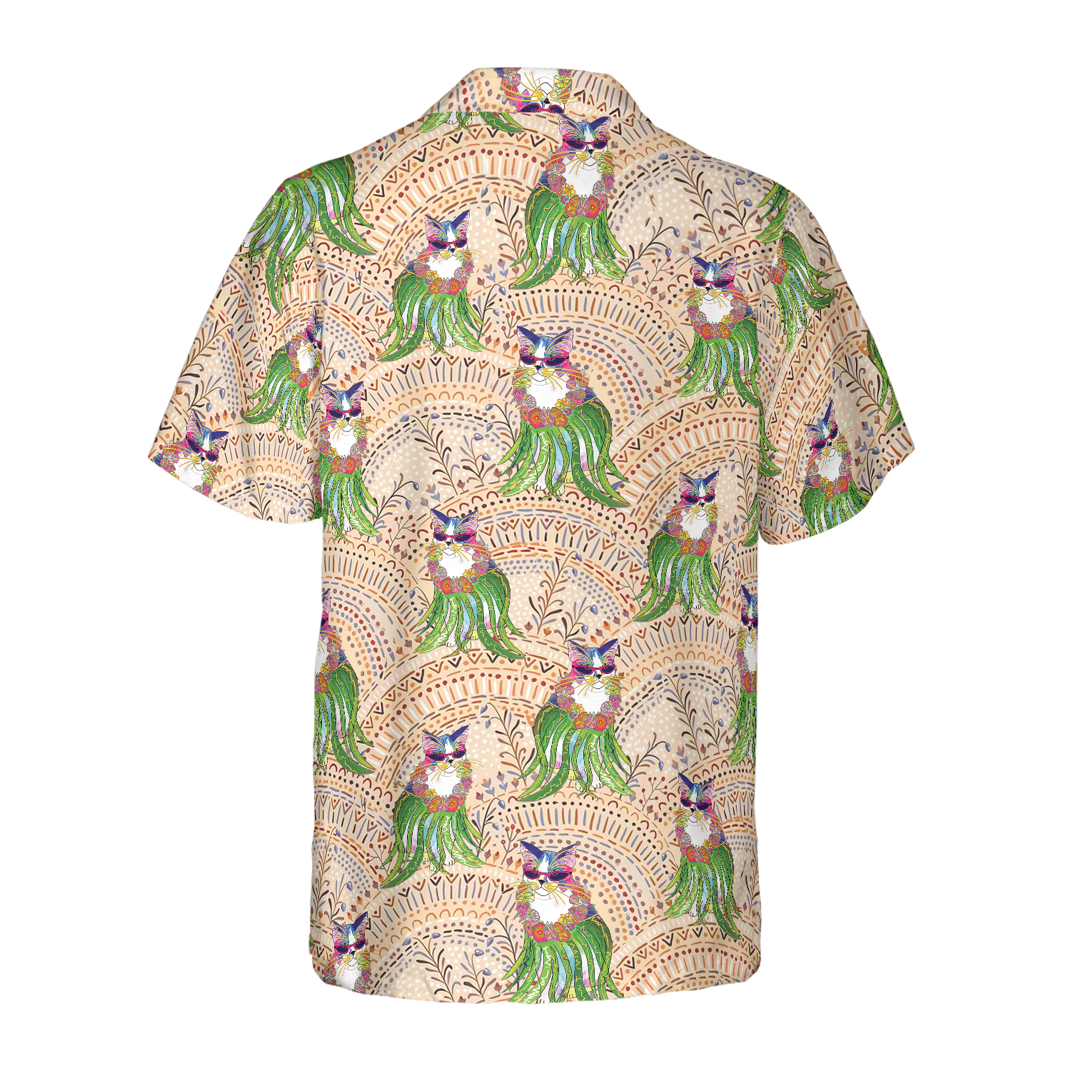 Cat Hula Hawaiian Shirt