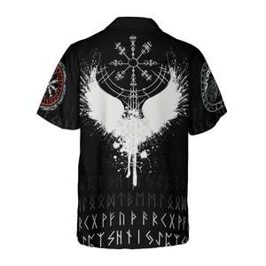 Norse Mythology The Raven Of Odin - Hawaiian Shirt