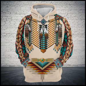 Native American Warrior - Costume Cosplay Hoodie