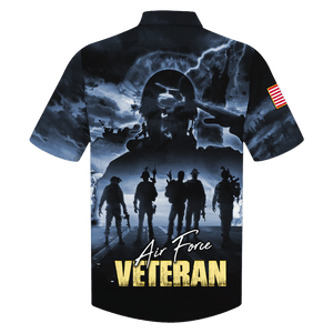 Veteran U.S.A Force Veteran Soldiers - Hawaiian Shirt