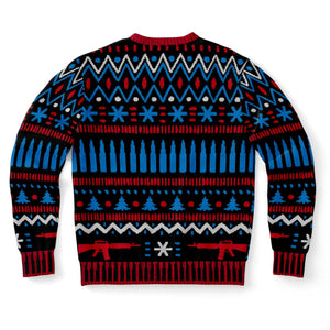 Living In An Ammo Wonderland Ugly Christmas Sweater