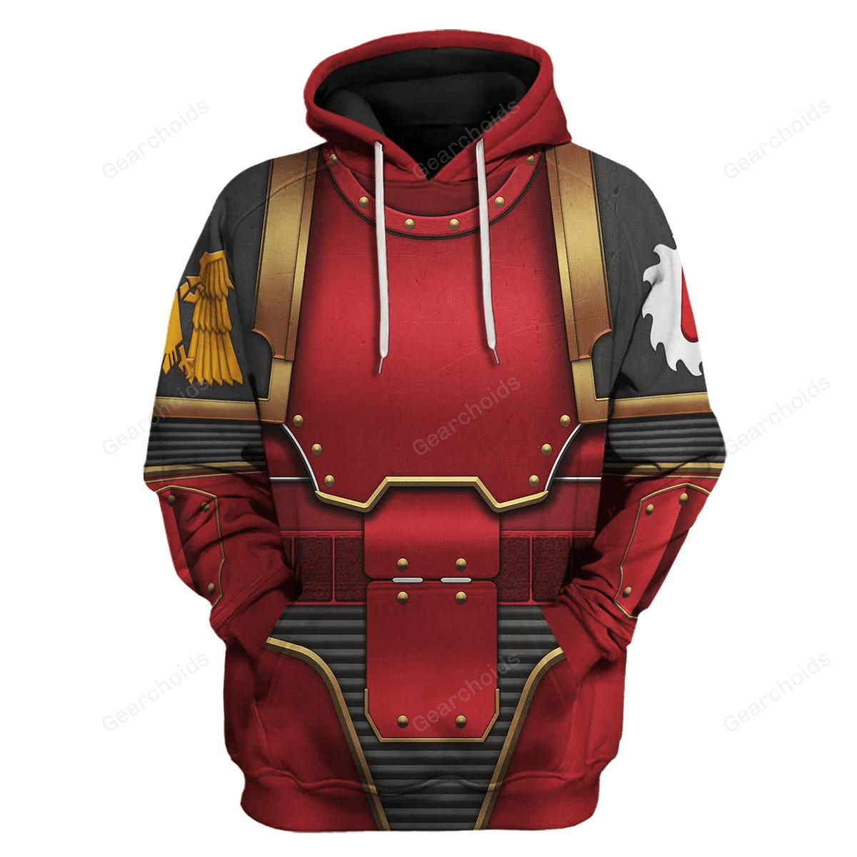 Warhammer Flesh Tearers in Mark III Power Armor - Fandom Hoodie Sweatshirt Sweatpants