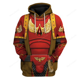 Warhammer Blood Angels Brown Robe - Fandom Hoodie Sweatshirt Sweatpants